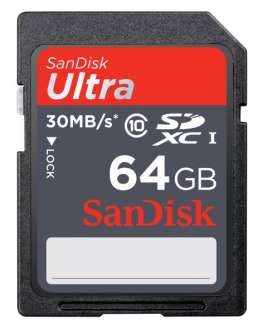 SanDisk Ultra SDXC Class 10 UHS-I 30MB/S 64GB