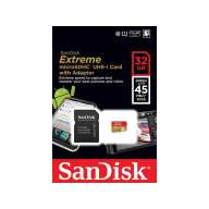 SanDisk Extreme micro SDXC UHS-I Card with Adapter 64Gb (90Mb/s)